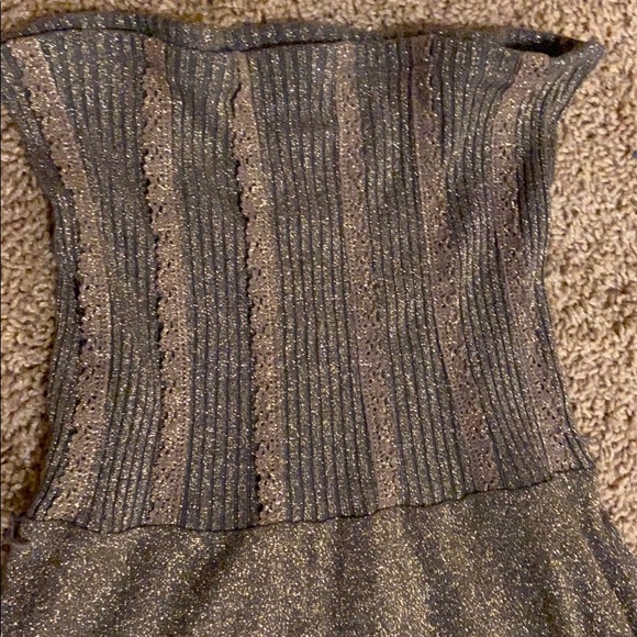 Vintage Free People midi dress skirt - Picture 2 of 6